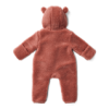 Donkerroze teddy onesie - Pink blush
